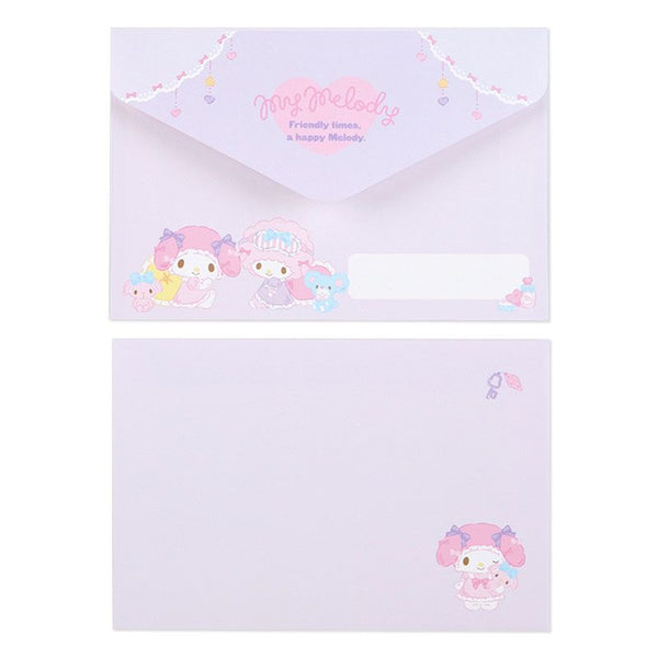 My Melody Deluxe Letter Set with Stickers Sanrio Stationery (1 set)