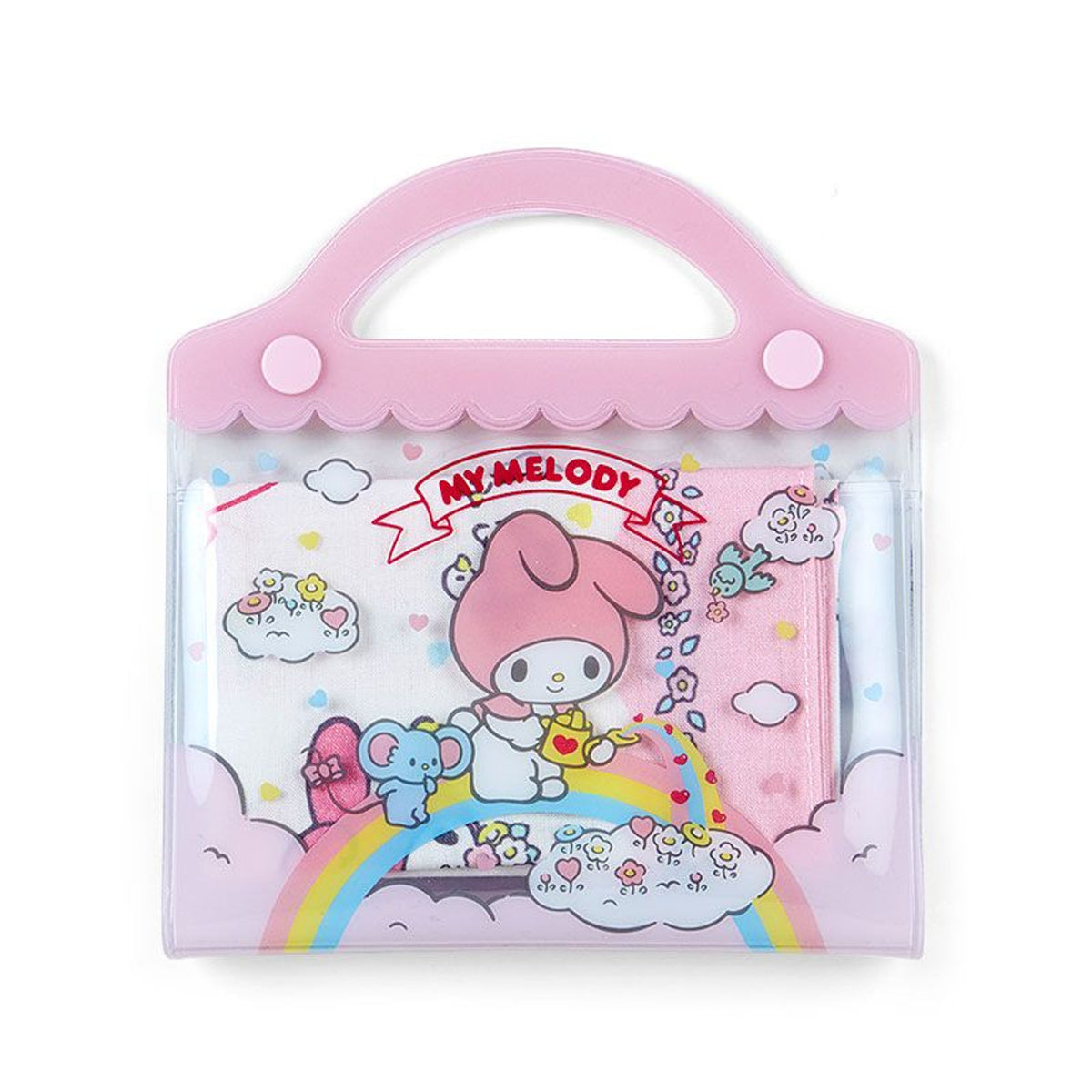 My Melody Handkerchief and Case Set Sanrio Japan