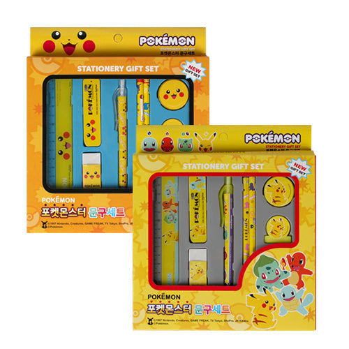Pokemon Stationery Gifts Set Pencil Eraser Ruler School Supply (1 random)