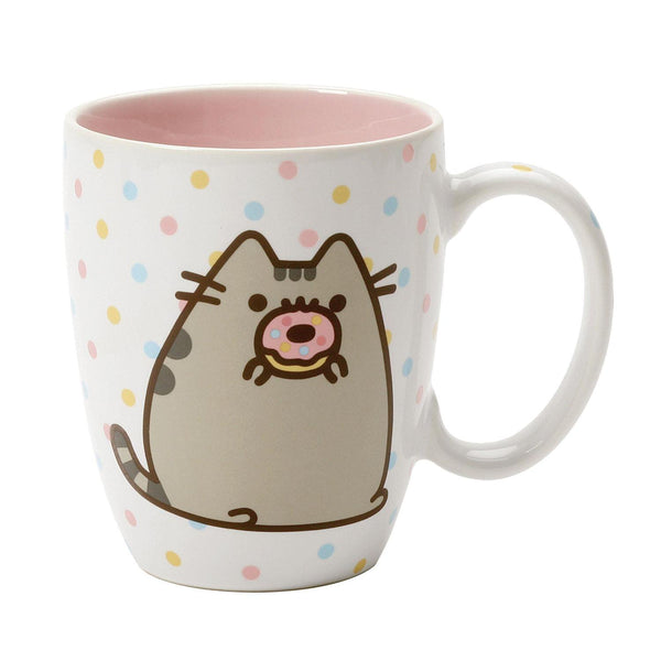 Pusheen Donut Mug in GIft Box Cat Stoneware Coffee Cup 12oz