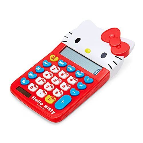Hello Kitty Calculator Solar Battery Sanrio Back to School Office Supplies