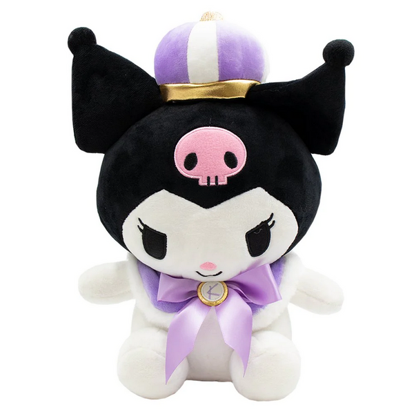 Kuromi Royal Plush Doll Stuffed Toy 11in Sanrio Japan