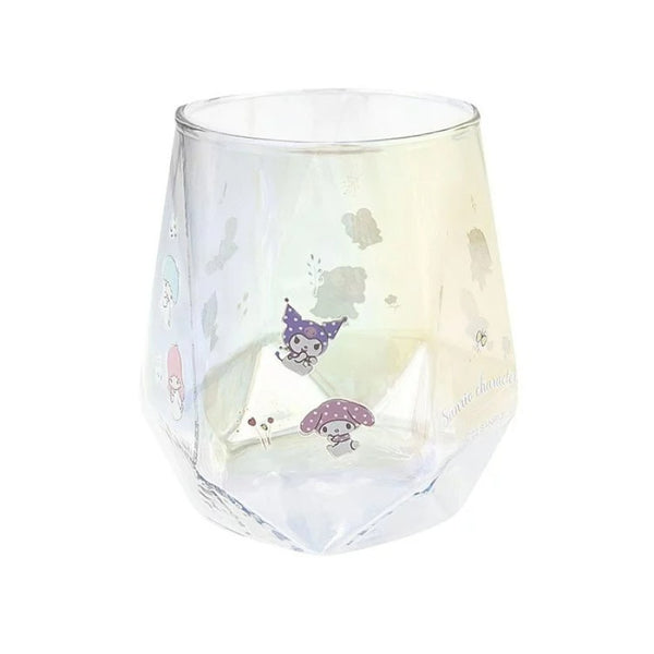 Sanrio Characters Glass Stemless Holographic 300ml Japan
