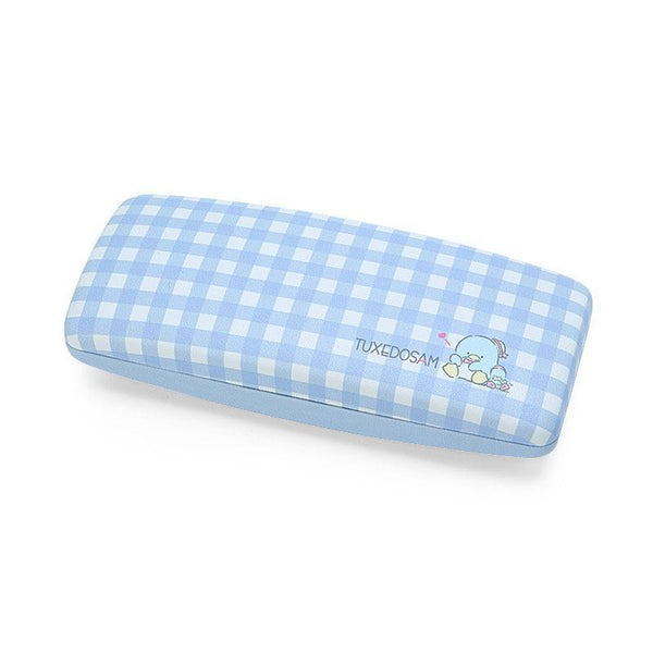 Tuxedosam Glasses Case with Cloth Gingham Sanrio Japan