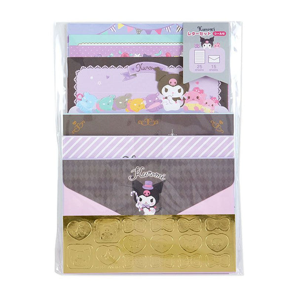 Kuromi Deluxe Letter Set with Stickers Sanrio Stationery (1 set)