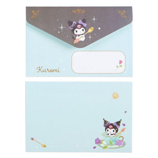 Kuromi Deluxe Letter Set with Stickers Sanrio Stationery (1 set)