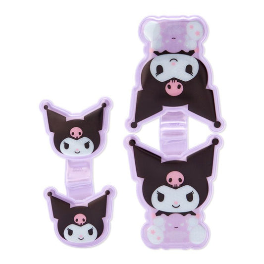 Kuromi Reflector Clips Sanrio Magnet Bag Charm Accessories (set of 2)