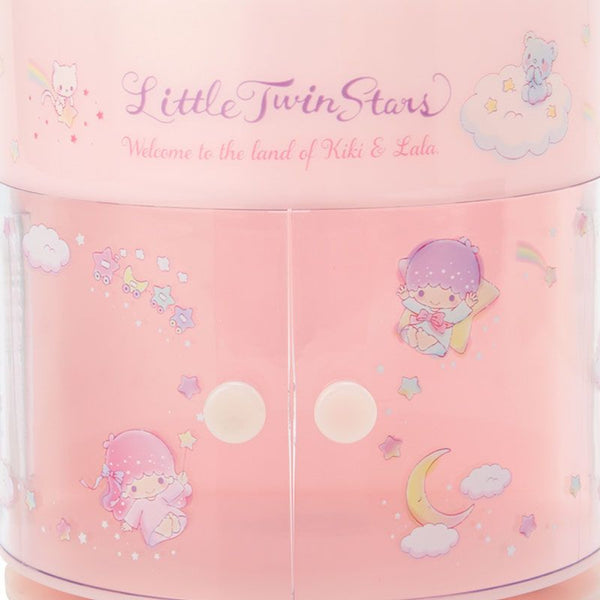 Sanrio Rotating Cosmetic Rack Mini Organizer Little Twin Stars